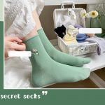 جوراب ساق دار گلدوزی لاله - کد : 21009 - تصویر 7